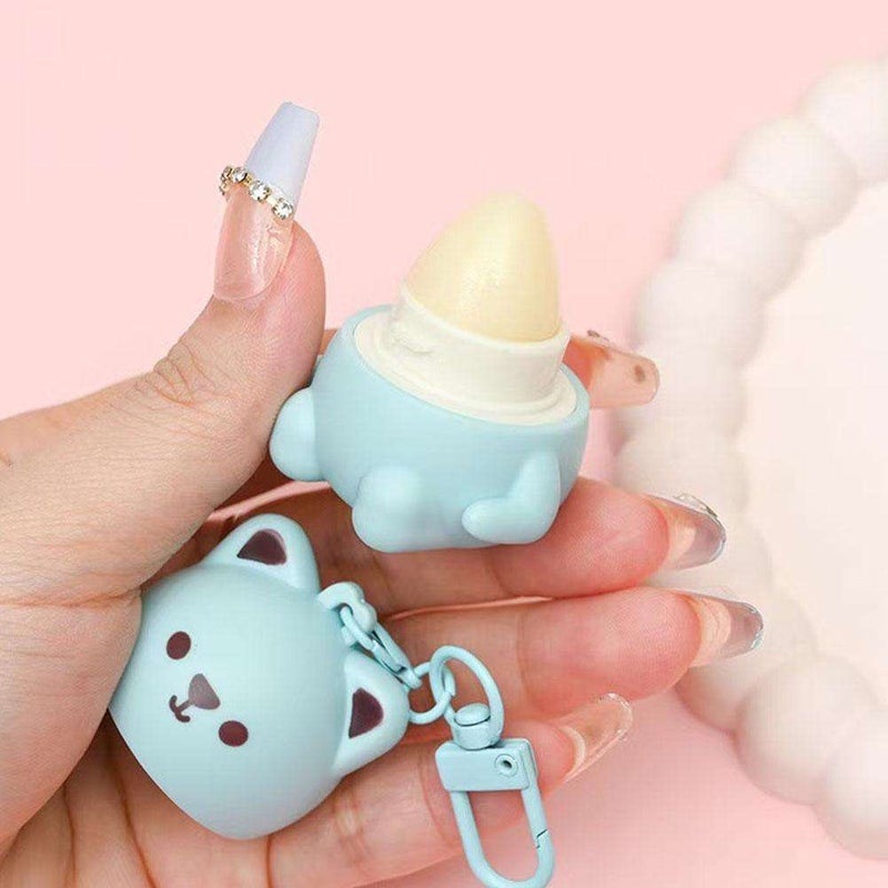 Cute Little Bear Lip Balm For Children, Anti-dry Anti-crack Moisturizing Lip Gloss, Natural Ingredients Lipsticks Lip Care Products, Hydrating & Protecting Fun Tasty Flavors - Image 1